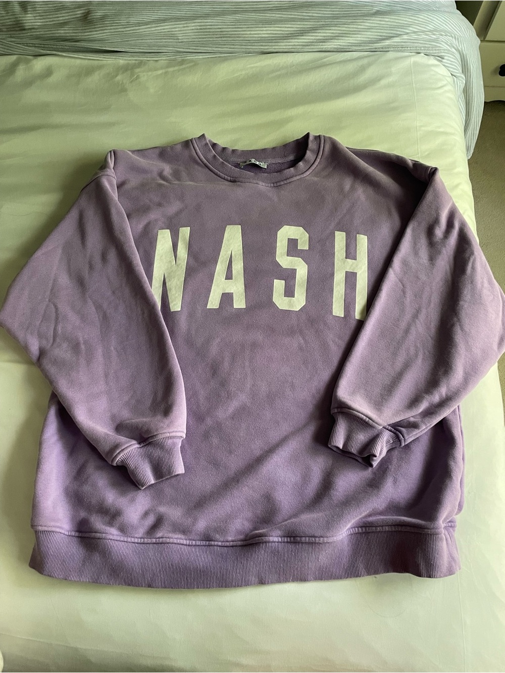 Lavender NASH Graphic Crewneck Sweatshirt